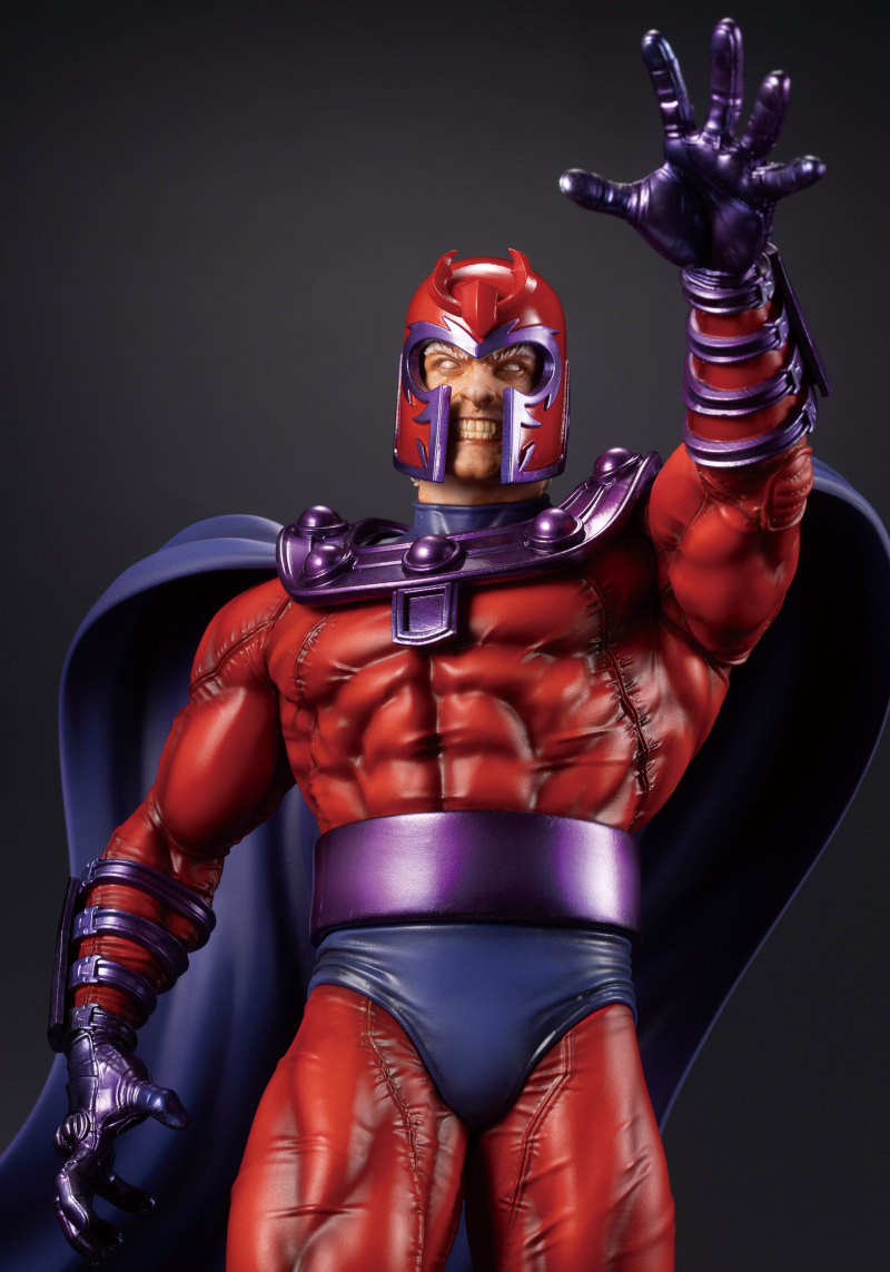 壽屋 FINE ART STATUE 系列 MARVEL【萬磁王】1/6 比例全身雕像（マグニートー ファインアートスタチュー）強烈霸者氣息！