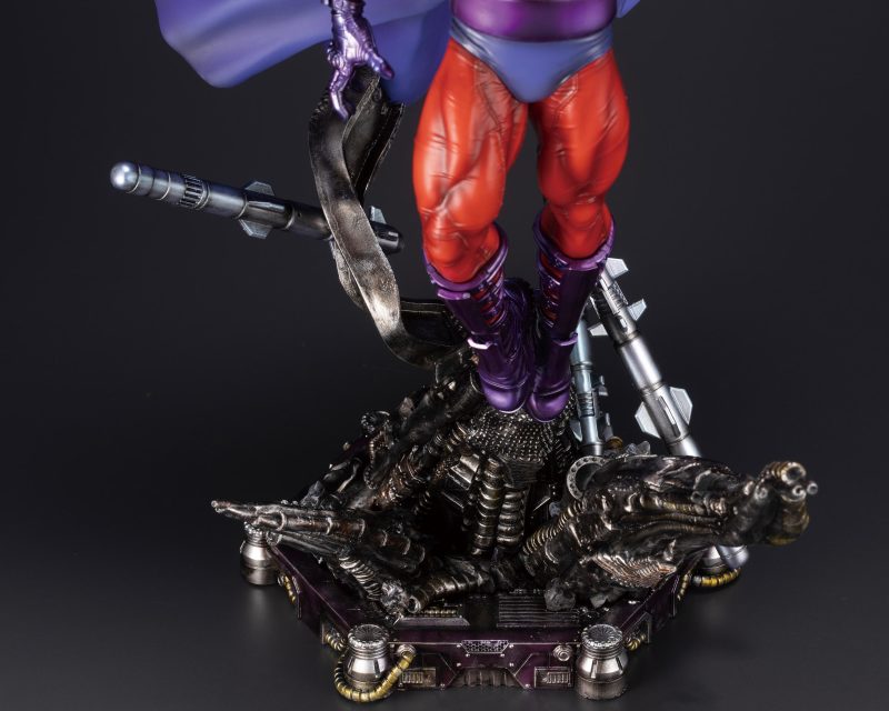 壽屋 FINE ART STATUE 系列 MARVEL【萬磁王】1/6 比例全身雕像（マグニートー ファインアートスタチュー）強烈霸者氣息！