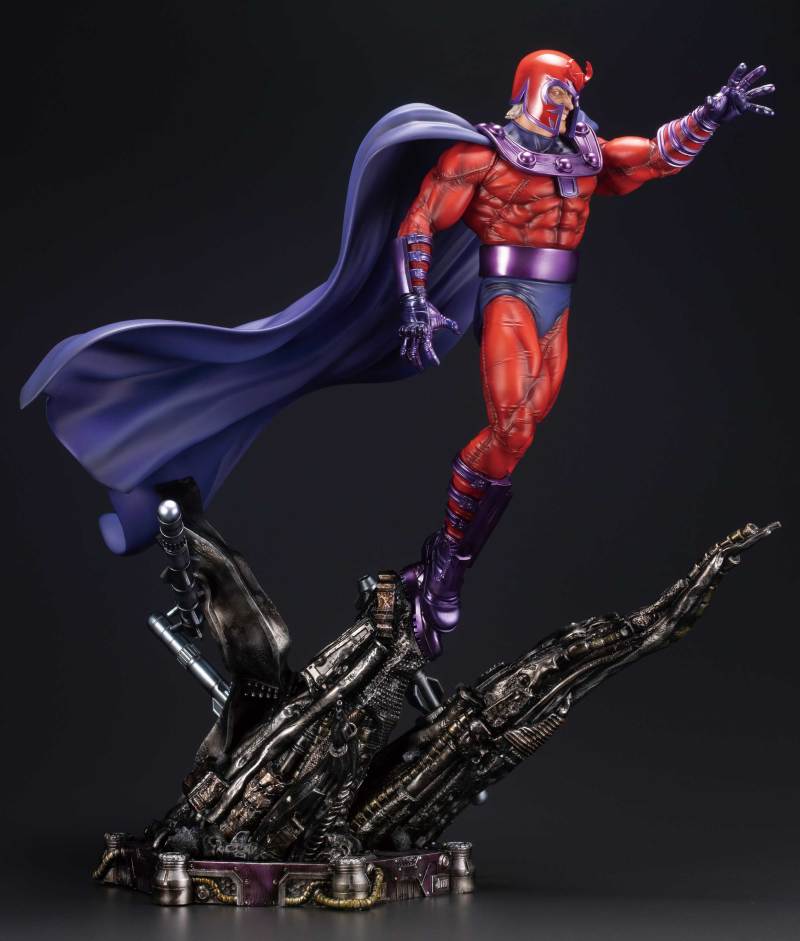 壽屋 FINE ART STATUE 系列 MARVEL【萬磁王】1/6 比例全身雕像（マグニートー ファインアートスタチュー）強烈霸者氣息！