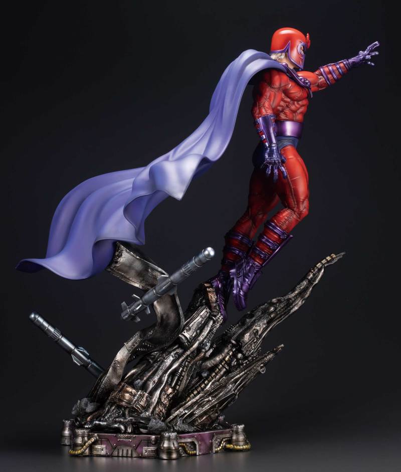 壽屋 FINE ART STATUE 系列 MARVEL【萬磁王】1/6 比例全身雕像（マグニートー ファインアートスタチュー）強烈霸者氣息！