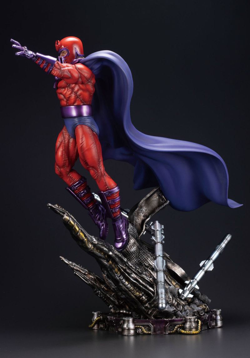 壽屋 FINE ART STATUE 系列 MARVEL【萬磁王】1/6 比例全身雕像（マグニートー ファインアートスタチュー）強烈霸者氣息！
