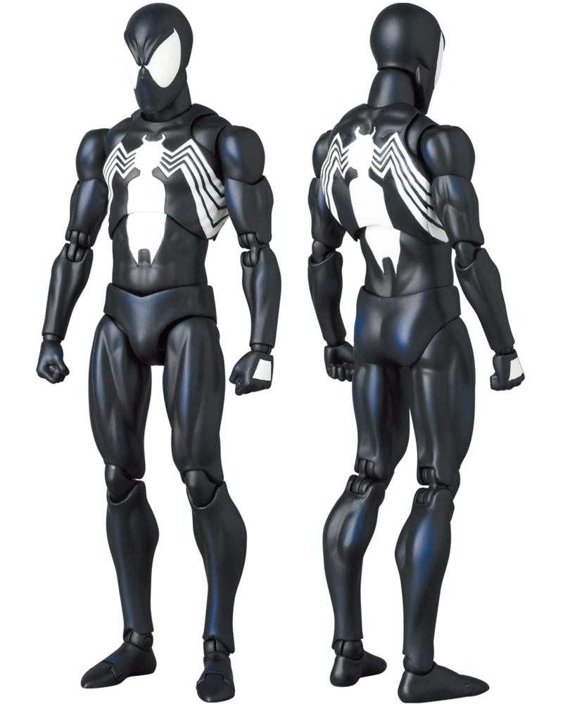 MAFEX MARVEL【蜘蛛人 共生體戰衣(漫畫版)】SPIDER-MAN BLACK COSTUME (COMIC Ver.) 可動人偶