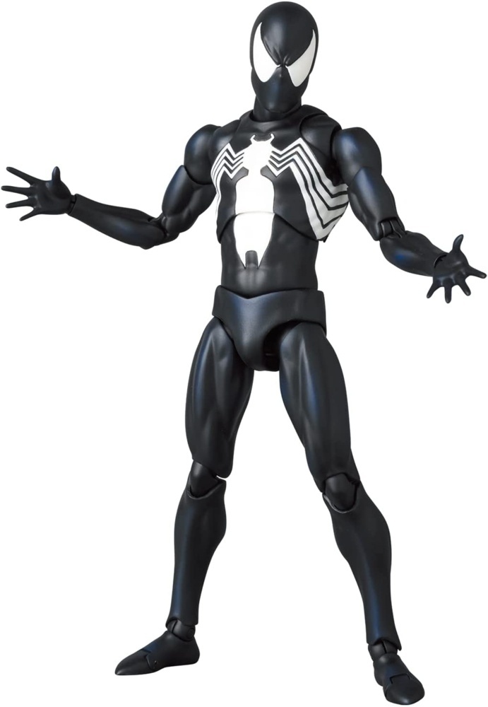 MAFEX MARVEL【蜘蛛人 共生體戰衣(漫畫版)】SPIDER-MAN BLACK COSTUME (COMIC Ver.) 可動人偶
