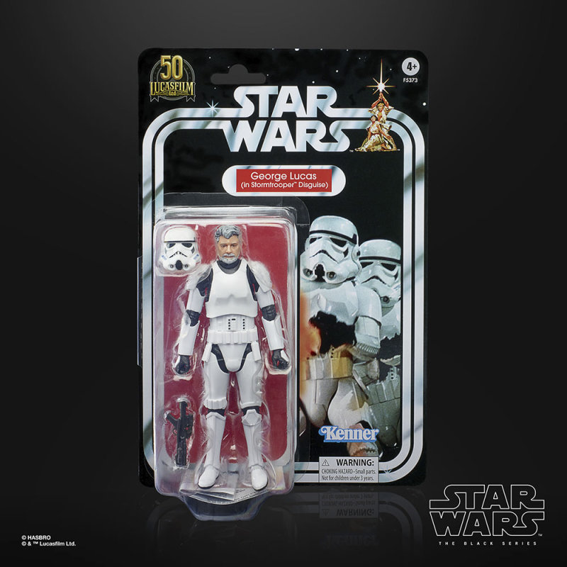 Hasbro 黑標系列《星際大戰》「喬治·盧卡斯（George Lucas）帝國風暴兵偽裝」6 吋可動人偶