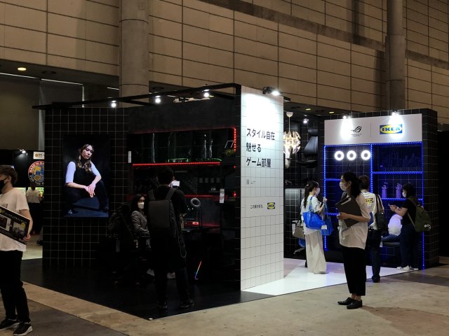說好的IKEA電競家具來了！鯊鯊領軍參加東京電玩展呈現全套空間搭配　網友：現場看了更想買