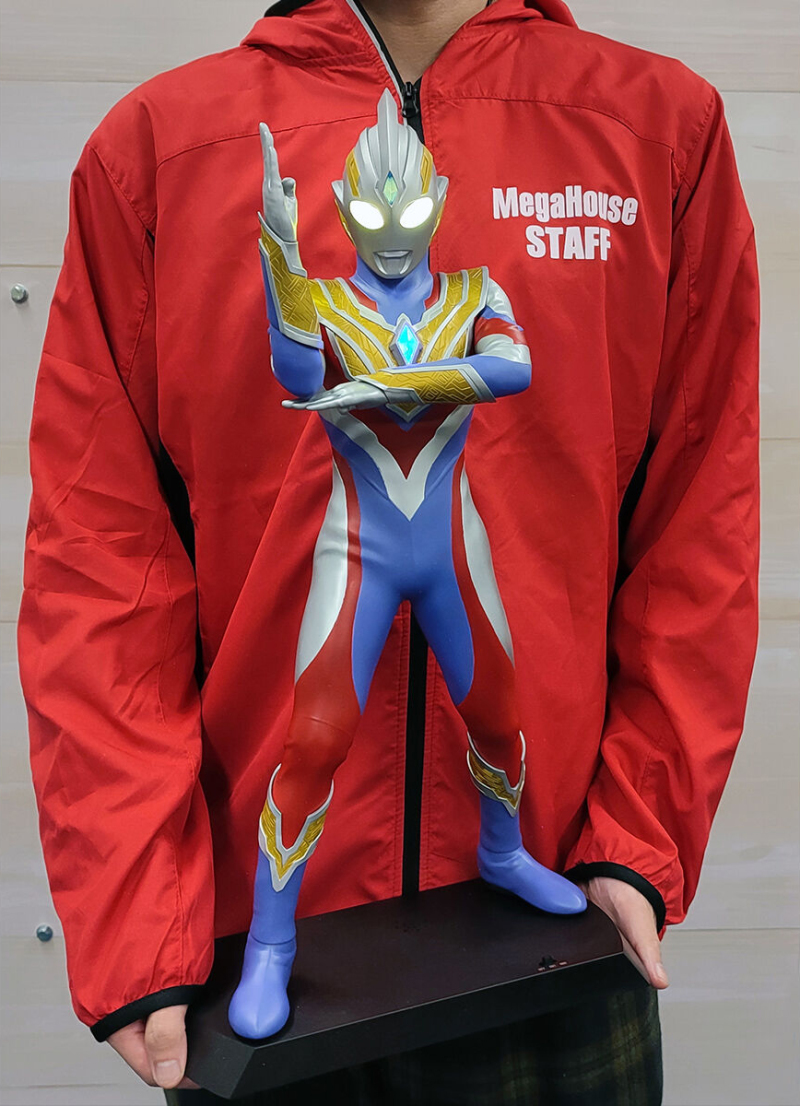 新世代光之巨人登場『Ultimate Article 超人力霸王特利卡(複合形態)』發光雕像明年 03 月發售