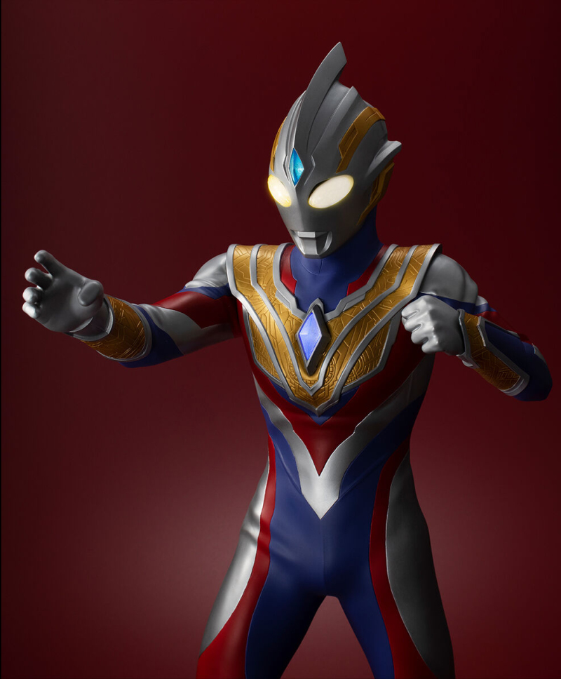 新世代光之巨人登場『Ultimate Article 超人力霸王特利卡(複合形態)』發光雕像明年 03 月發售