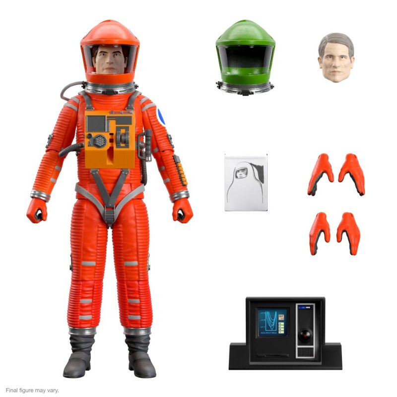 2001年宇宙の旅　フィギュア　ボウマン船長　SUPER7➕レーザーディスク 2001年宇宙の旅 フィギュア ボウマン船長 SUPER7➕レーザー