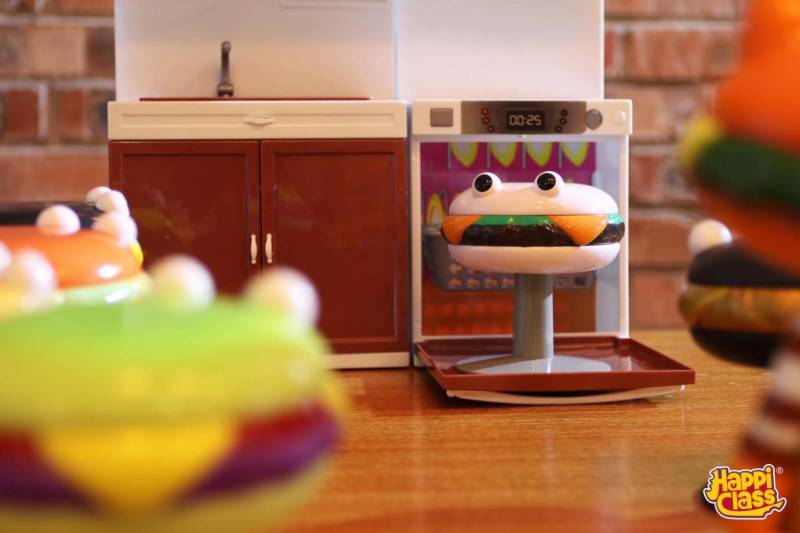 袋のみ未開封☆Happi Class Burger Chair 3点セット 玩具有毒addictedtoys2020 潮玩˙盒抽˙設計師玩具專賣店-HAPPI