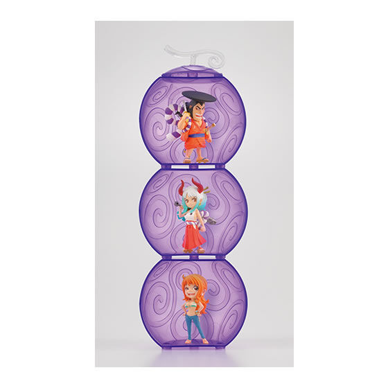 尾田老師激推!「From TV animation ONE PIECE 惡魔果實 第一海戰」造型轉蛋殼化為展示架