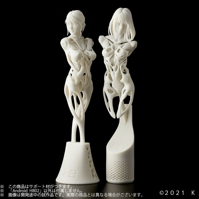 融合 優美人體x科幻機械 第二彈!海洋堂『DGK Android HB02』GK 模型11 月發售