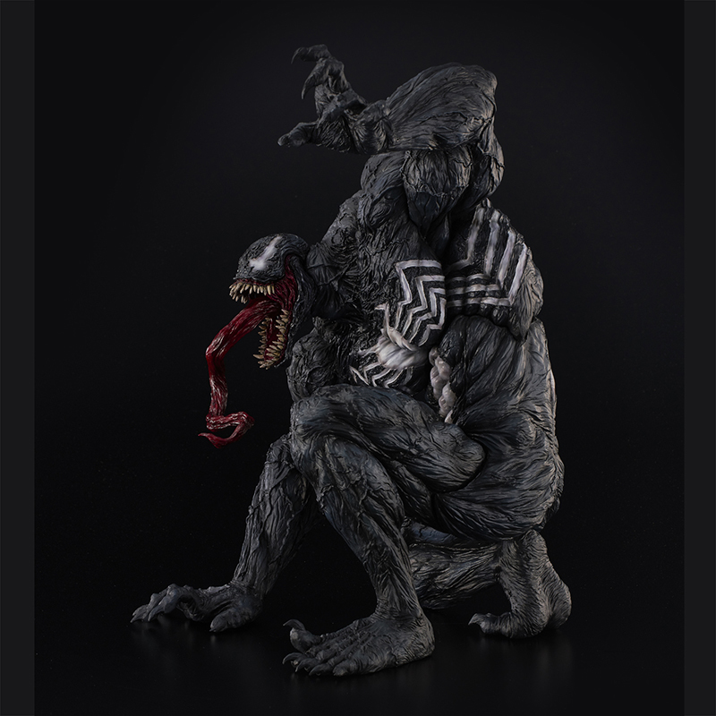 千值練 sofbinal 系列 MARVEL【猛毒 Ver.1.5】（ソフビナル ステルス Ver.1.5）大尺寸軟膠玩具 附上共生體地台再次襲來！