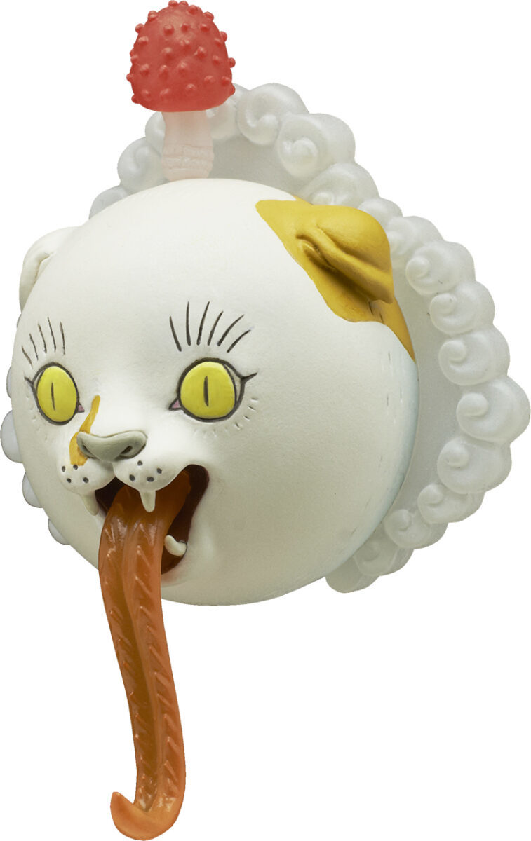 奇譚俱樂部 × 石黒亜矢子 ART IN THE POCKET「貓舌茸 磁吸式Figure」（猫舌茸フィギュアマグネット）轉蛋