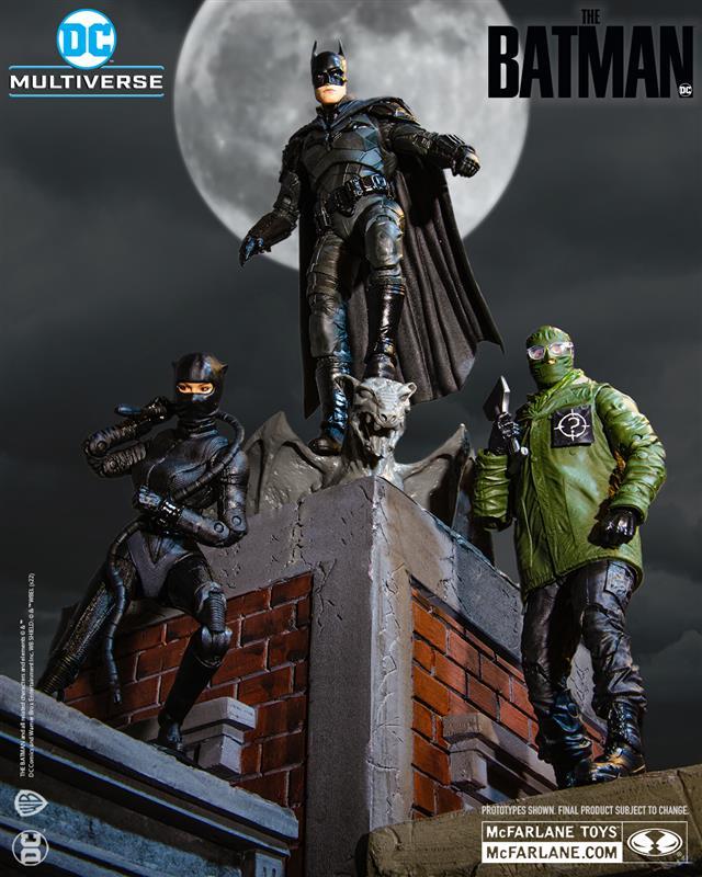 麥法蘭 DC Multiverse 羅伯·派汀森版《蝙蝠俠》可動人偶第一波 情報公開！