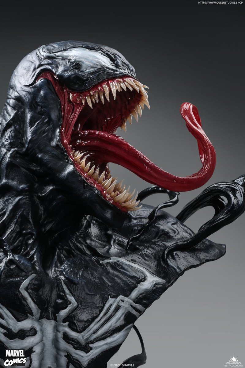 Queen Studios MARVEL【猛毒】Venom 1/1 比例半身胸像 情報公開 栩栩如生的逼真活物感!