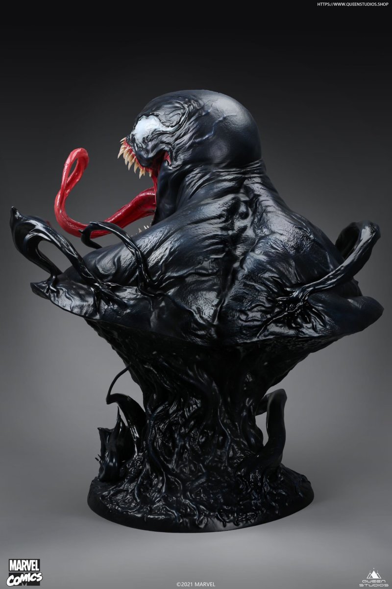 Queen Studios MARVEL【猛毒】Venom 1/1 比例半身胸像 情報公開 栩栩如生的逼真活物感!
