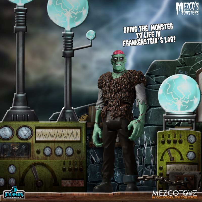 MEZCO TOYZ 5 POINTS 系列「MEZCO 的怪物 - 恐懼之塔豪華套裝組」Mezco’s Monsters - Tower of Fear Deluxe Boxed Set