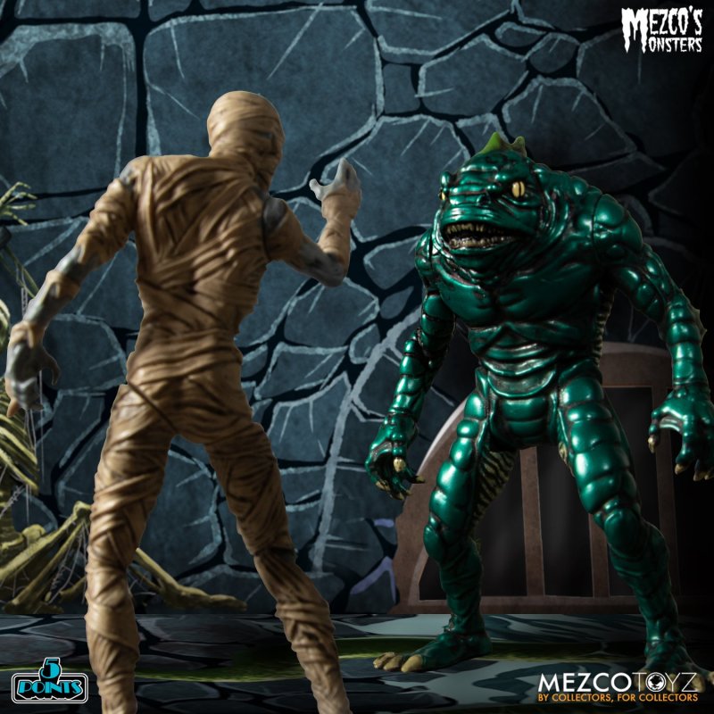 MEZCO TOYZ 5 POINTS 系列「MEZCO 的怪物 - 恐懼之塔豪華套裝組」Mezco’s Monsters - Tower of Fear Deluxe Boxed Set