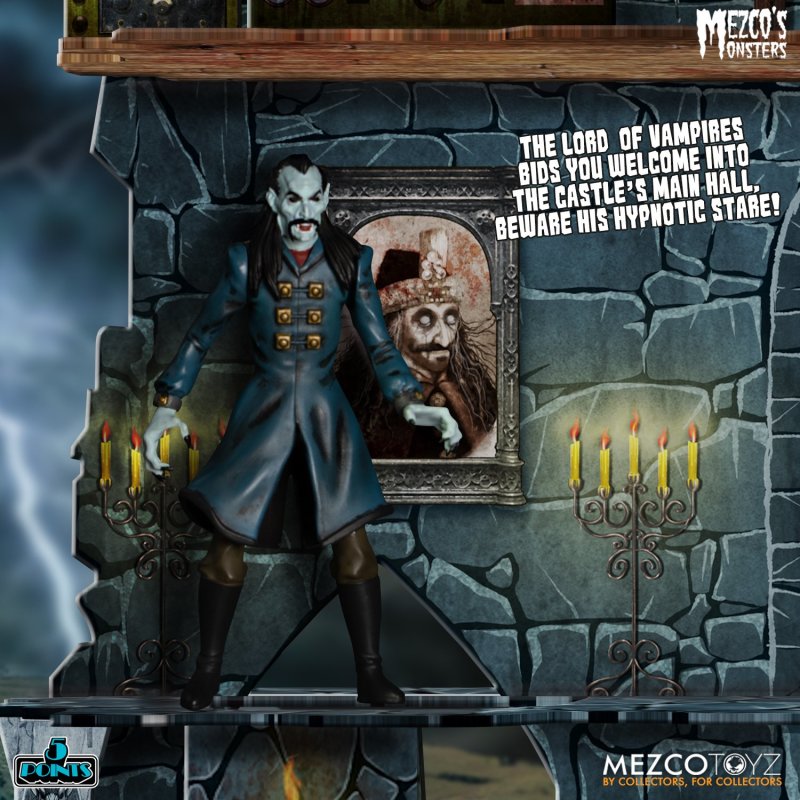 MEZCO TOYZ 5 POINTS 系列「MEZCO 的怪物 - 恐懼之塔豪華套裝組」Mezco’s Monsters - Tower of Fear Deluxe Boxed Set