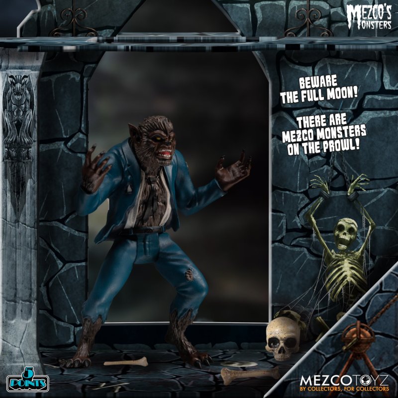 MEZCO TOYZ 5 POINTS 系列「MEZCO 的怪物 - 恐懼之塔豪華套裝組」Mezco’s Monsters - Tower of Fear Deluxe Boxed Set