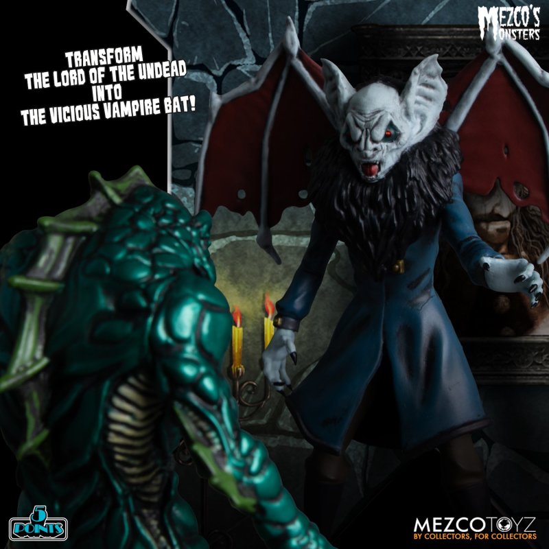 MEZCO TOYZ 5 POINTS 系列「MEZCO 的怪物 - 恐懼之塔豪華套裝組」Mezco’s Monsters - Tower of Fear Deluxe Boxed Set