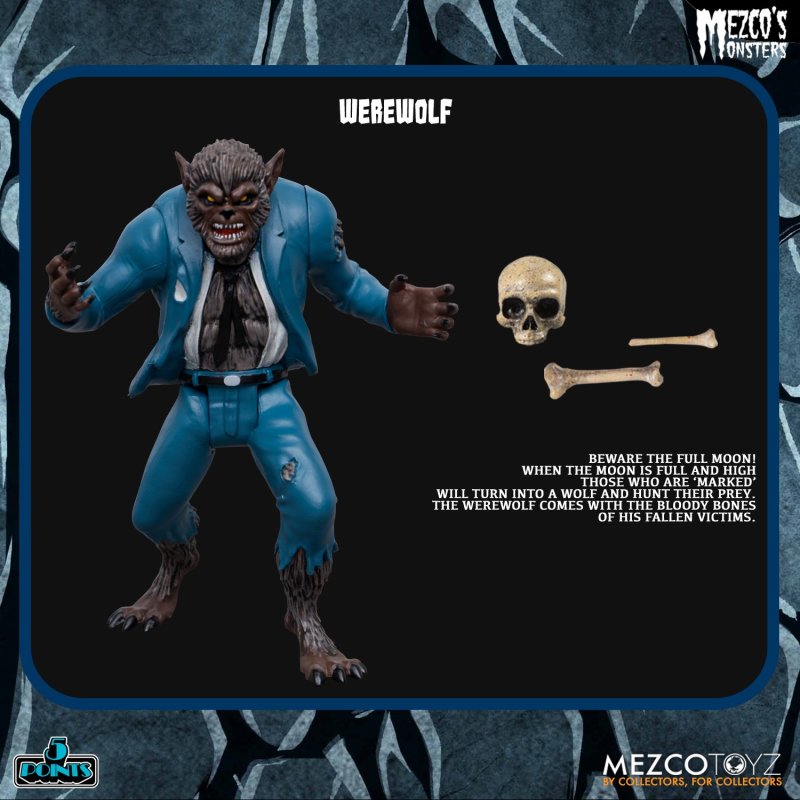 MEZCO TOYZ 5 POINTS 系列「MEZCO 的怪物 - 恐懼之塔豪華套裝組」Mezco’s Monsters - Tower of Fear Deluxe Boxed Set