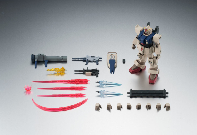再現關節防塵構造 ROBOT魂『陸戰型鋼彈(砂漠規格) ver. A.N.I.M.E.』明年 04 月發售!