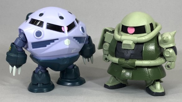 圓滾滾超胖超可愛『EXCEED MODEL SD 機動戰士鋼彈 薩克II』試作品公開！