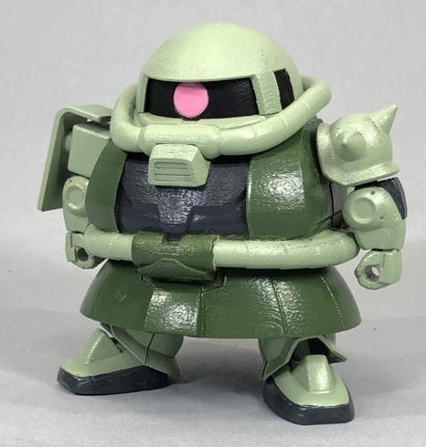 圓滾滾超胖超可愛『EXCEED MODEL SD 機動戰士鋼彈 薩克II』試作品公開！