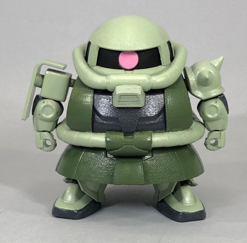 圓滾滾超胖超可愛『EXCEED MODEL SD 機動戰士鋼彈 薩克II』試作品公開！