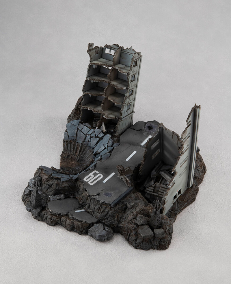 再現劇中名場景！RMS 機動戰士鋼彈 HG 1/144 用『G Structure』情景模型明年 04 月發售