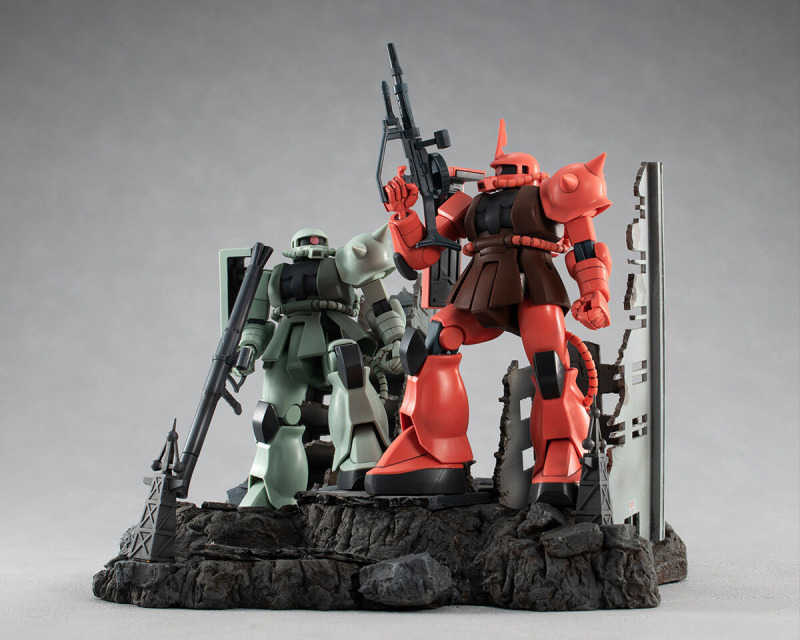 再現劇中名場景！RMS 機動戰士鋼彈 HG 1/144 用『G Structure』情景模型明年 04 月發售