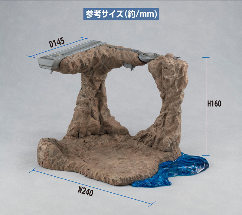 再現劇中名場景！RMS 機動戰士鋼彈 HG 1/144 用『G Structure』情景模型明年 04 月發售