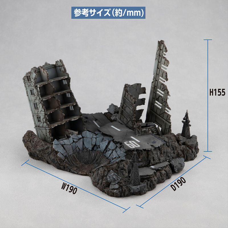 再現劇中名場景！RMS 機動戰士鋼彈 HG 1/144 用『G Structure』情景模型明年 04 月發售