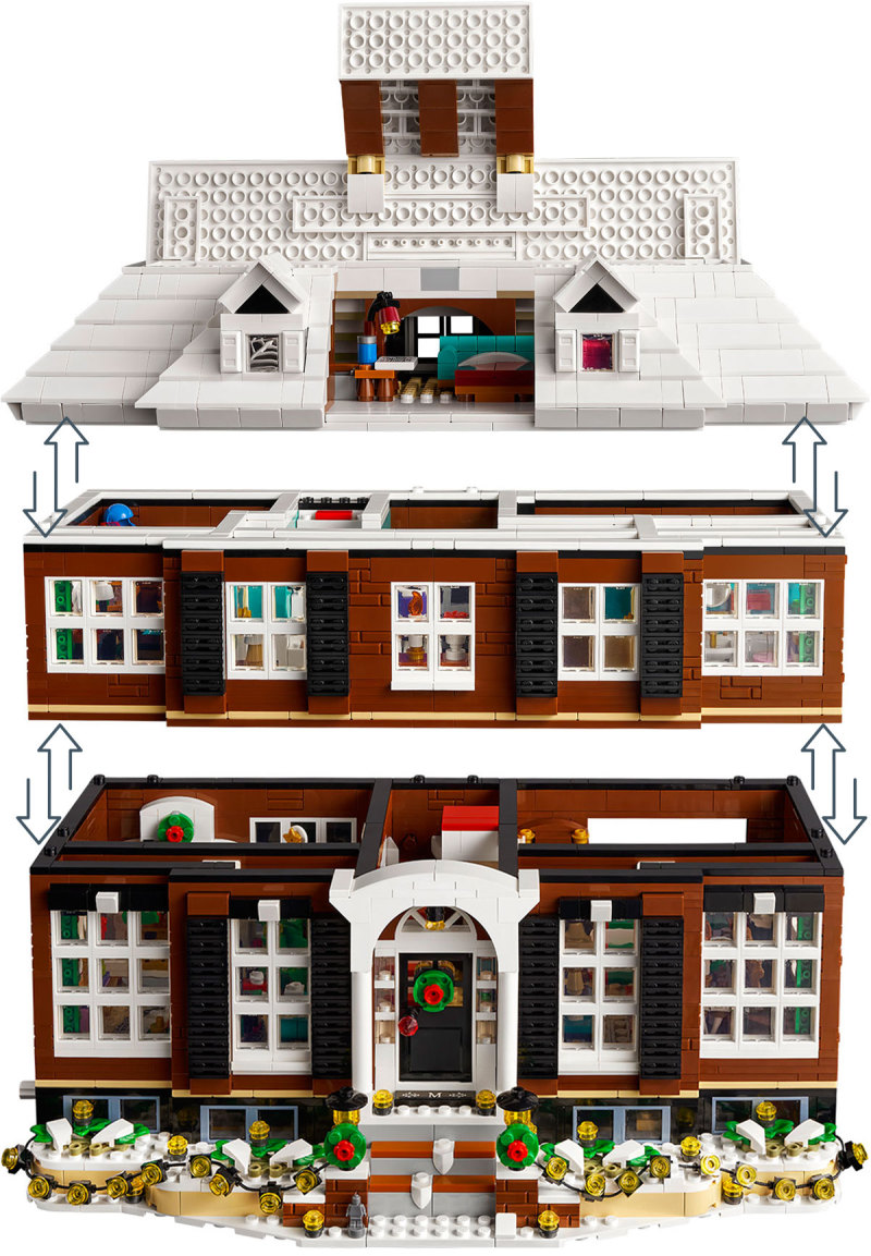LEGO 21330 Ideas 系列【小鬼當家】Home Alone 家裡即是防盜堡壘，經典聖誕喜劇復活！
