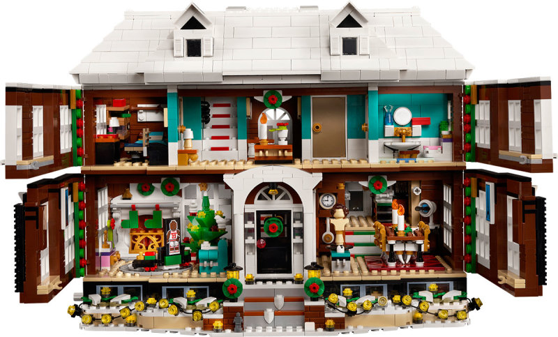 LEGO 21330 Ideas 系列【小鬼當家】Home Alone 家裡即是防盜堡壘，經典聖誕喜劇復活！