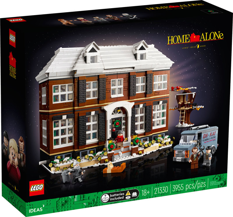 LEGO 21330 Ideas 系列【小鬼當家】Home Alone 家裡即是防盜堡壘，經典聖誕喜劇復活！