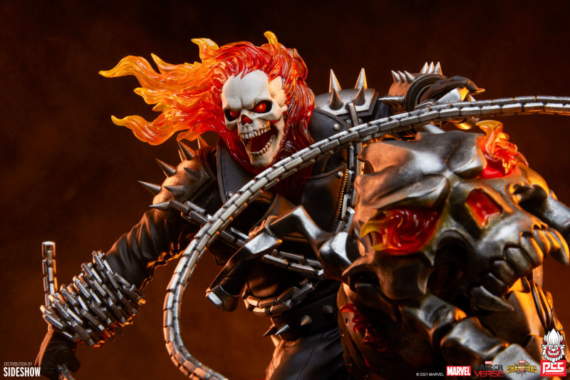 PCS《MARVEL:超級爭霸戰》惡靈騎士(Ghost Rider)1/6 比例場景雕像