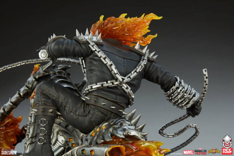 PCS《MARVEL:超級爭霸戰》惡靈騎士(Ghost Rider)1/6 比例場景雕像