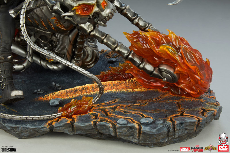 PCS《MARVEL:超級爭霸戰》惡靈騎士(Ghost Rider)1/6 比例場景雕像