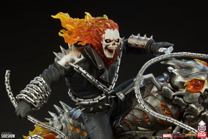 PCS《MARVEL:超級爭霸戰》惡靈騎士(Ghost Rider)1/6 比例場景雕像