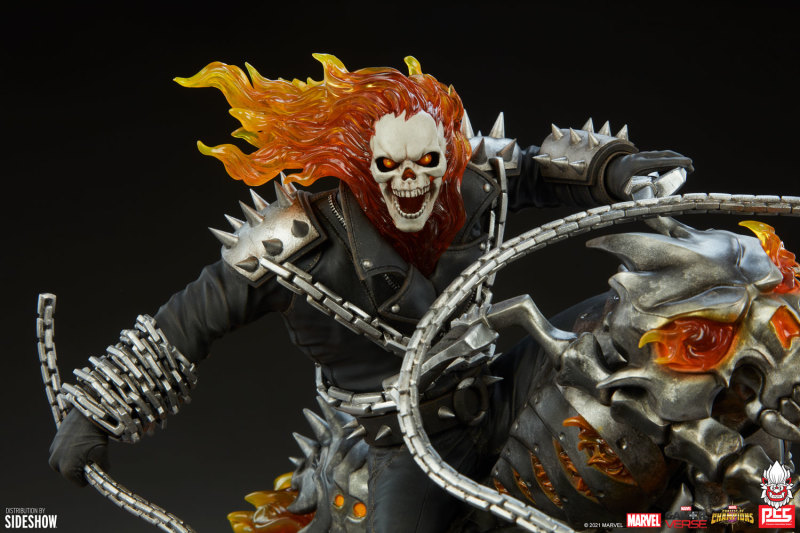 PCS《MARVEL:超級爭霸戰》惡靈騎士(Ghost Rider)1/6 比例場景雕像