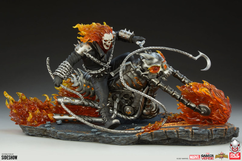 PCS《MARVEL:超級爭霸戰》惡靈騎士(Ghost Rider)1/6 比例場景雕像