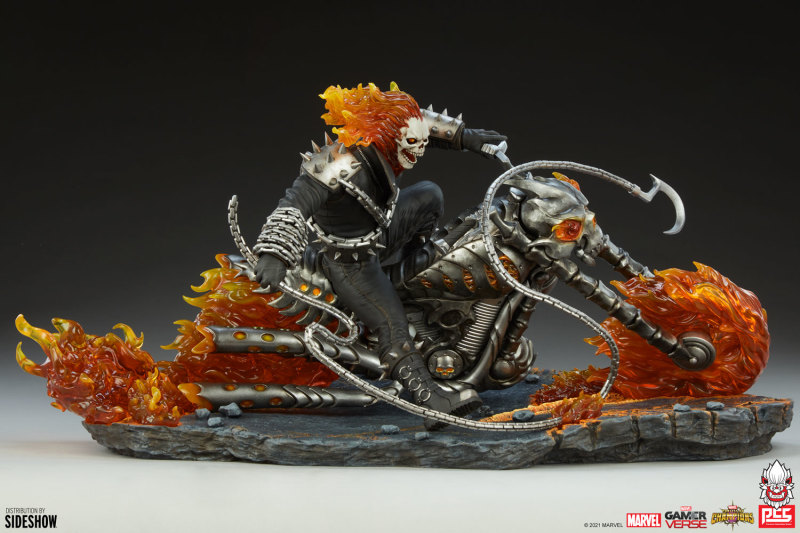 PCS《MARVEL:超級爭霸戰》惡靈騎士(Ghost Rider)1/6 比例場景雕像