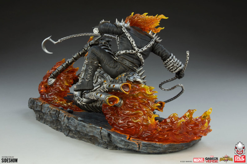 PCS《MARVEL:超級爭霸戰》惡靈騎士(Ghost Rider)1/6 比例場景雕像