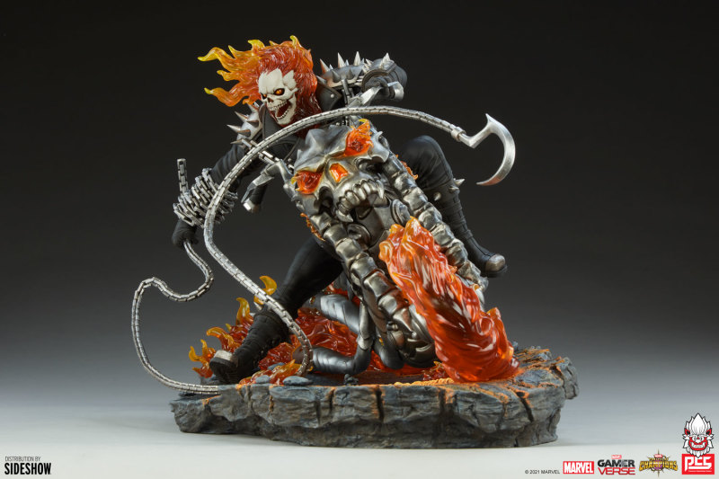 PCS《MARVEL:超級爭霸戰》惡靈騎士(Ghost Rider)1/6 比例場景雕像
