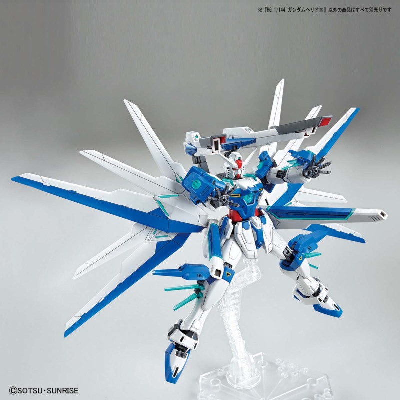 HG 1/144《鋼彈創壞者 對戰風雲錄》主角後繼機「太陽神鋼彈」 11 月發售！