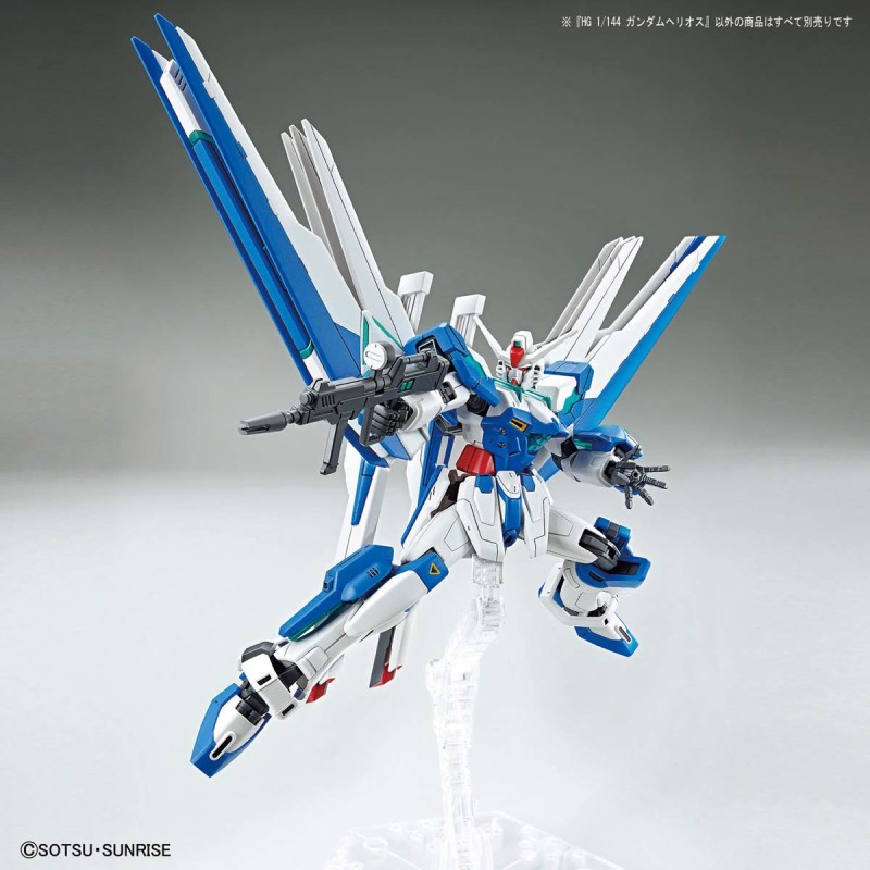 HG 1/144《鋼彈創壞者 對戰風雲錄》主角後繼機「太陽神鋼彈」 11 月發售！