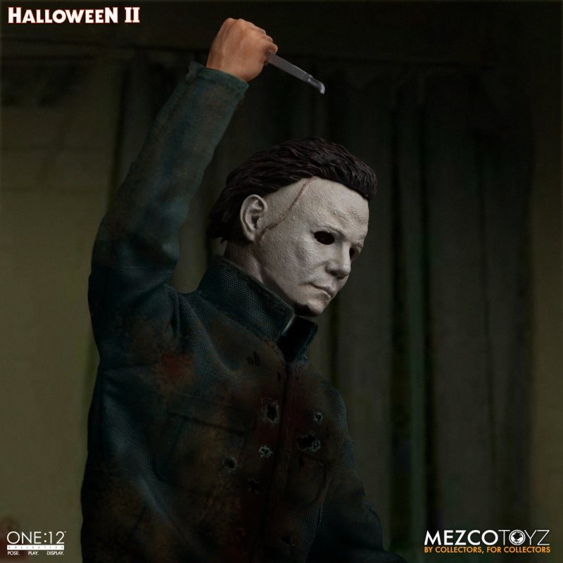 MEZCO TOYZ ONE:12 COLLECTIVE 系列《月光光心慌慌2》麥克·邁爾斯（Michael Myers）1/12 比例可動人偶