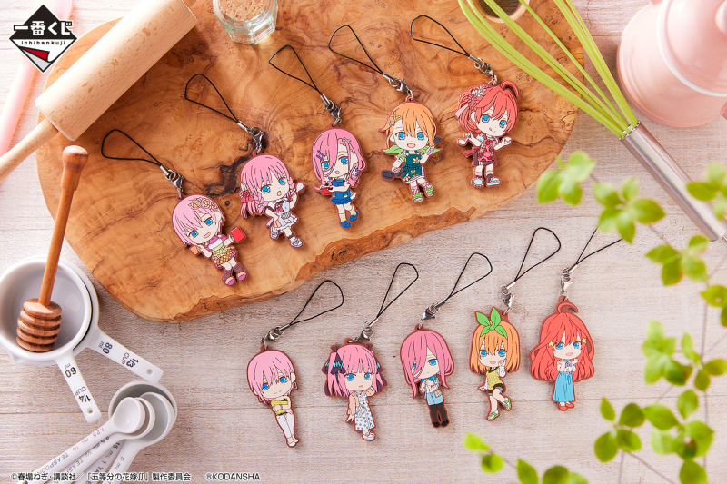 一番賞「五等分的新娘∬～和你在一起～」五姊妹的可愛小洋裝＆圍裙造型登場！